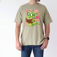 Book Worm Costume World Book Day Cute Kawaii Worm Reading Men's Comfort Colors T-Shirt Khaki