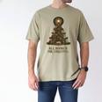 All Booked For Christmas Book Tree Book Lover Teacher Men's Comfort Colors T-Shirt Khaki All Booked For Christmas Book Tree Book Lover Teacher Men's Comfort Colors T-Shirt Khaki