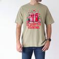 All Booked For Valentines Book Lovers Teacher Valentines Men's Comfort Colors T-Shirt Khaki