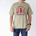 All Booked For Valentines Day Bookish Readers Book Lovers Men's Comfort Colors T-Shirt Khaki