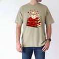 All Booked For Valentine’s Day Reading Teacher Men's Comfort Colors T-Shirt Khaki All Booked For Valentine’s Day Reading Teacher Men's Comfort Colors T-Shirt Khaki