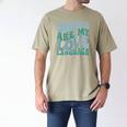 Books Are My Love Language Retro Book Quote Men's Comfort Colors T-Shirt Khaki