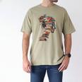 Books Lover Women Art Colorful Drawing Graphic Books Men's Comfort Colors T-Shirt Khaki