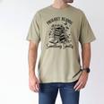 Bookworm Smutt Probably Reading Something Smutty Reader Men's Comfort Colors T-Shirt Khaki