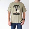 Cat I Read Banned Books Shirt Bookworm Avid Reader For Men Women Kids Men's Comfort Colors T-Shirt Khaki