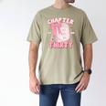 Chapter Thirty Est 1995 Cute 30th Birthday Book Bow Coquette Men's Comfort Colors T-Shirt Khaki