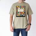 Composition Notebook Costume Teacher Matching Halloween Book Men's Comfort Colors T-Shirt Khaki Composition Notebook Costume Teacher Matching Halloween Book Men's Comfort Colors T-Shirt Khaki