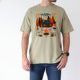 Cozy Reading Cabin Retreat Fall Bookish Autumn Cozy Reader Men's Comfort Colors T-Shirt Khaki