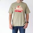 Cute Books And Coffee Crochet Valentines Day Tee For Couples Men's Comfort Colors T-Shirt Khaki Cute Books And Coffee Crochet Valentines Day Tee For Couples Men's Comfort Colors T-Shirt Khaki