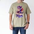 Cute Dragon Read Books Be Kind Stay Weird Book Lover Men's Comfort Colors T-Shirt Khaki Cute Dragon Read Books Be Kind Stay Weird Book Lover Men's Comfort Colors T-Shirt Khaki