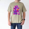Cute Dragon Reading Books Bookworm Men's Comfort Colors T-Shirt Khaki Cute Dragon Reading Books Bookworm Men's Comfort Colors T-Shirt Khaki