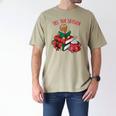 Cute Gingerbread Man Reading Book Nerd Christmas Bookish Men's Comfort Colors T-Shirt Khaki Cute Gingerbread Man Reading Book Nerd Christmas Bookish Men's Comfort Colors T-Shirt Khaki