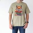 Cute Nerdy Fox Read Books Be Kind Stay Weird Book Club Premium Tri-Blend Men's Comfort Colors T-Shirt Khaki Cute Nerdy Fox Read Books Be Kind Stay Weird Book Club Premium Tri-Blend Men's Comfort Colors T-Shirt Khaki