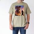 David And Goliath Bible Book Of Samuel Famous Bible Story Men's Comfort Colors T-Shirt Khaki