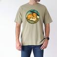 Dog Reading Book Rain Cozy Umbrella Cute Art Men Men's Comfort Colors T-Shirt Khaki Dog Reading Book Rain Cozy Umbrella Cute Art Men Men's Comfort Colors T-Shirt Khaki