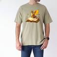 Dragon Fantasy Book Lover Bookish Reader Bookworm Wildflower Men's Comfort Colors T-Shirt Khaki Dragon Fantasy Book Lover Bookish Reader Bookworm Wildflower Men's Comfort Colors T-Shirt Khaki