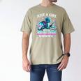 Dragon Reading Just A Girl Who Loves Dragons And Books Men's Comfort Colors T-Shirt Khaki Dragon Reading Just A Girl Who Loves Dragons And Books Men's Comfort Colors T-Shirt Khaki