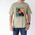 Drink Coffee Read Books Dismantle Systems Of Oppression Cat Men's Comfort Colors T-Shirt Khaki