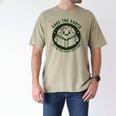 Earth Day 2025 Save Earth It´s Only Planet With Books Reader Men's Comfort Colors T-Shirt Khaki Earth Day 2025 Save Earth It´s Only Planet With Books Reader Men's Comfort Colors T-Shirt Khaki