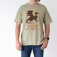 Easily Distracted By Dragons And Books Library Dragon Lover Men's Comfort Colors T-Shirt Khaki Easily Distracted By Dragons And Books Library Dragon Lover Men's Comfort Colors T-Shirt Khaki