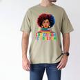 Education Is Freedom History Girl Women Book Lover Men's Comfort Colors T-Shirt Khaki