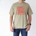 Forget Flowers Buy Me Books Valentine Book Lover Men's Comfort Colors T-Shirt Khaki