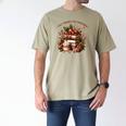 Fully Booked For Christmas Cozy Holiday Books Winter Reading Men's Comfort Colors T-Shirt Khaki Fully Booked For Christmas Cozy Holiday Books Winter Reading Men's Comfort Colors T-Shirt Khaki