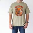 Fully Booked For Fall Books Pumpkin Autumn Thanksgiving Men's Comfort Colors T-Shirt Khaki Fully Booked For Fall Books Pumpkin Autumn Thanksgiving Men's Comfort Colors T-Shirt Khaki