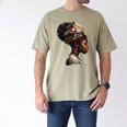 Girl Crown Of Books African Teacher Black History BHM Men's Comfort Colors T-Shirt Khaki Girl Crown Of Books African Teacher Black History BHM Men's Comfort Colors T-Shirt Khaki