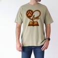 Girl Who Loves Dogs & Books Heart Dog Lover Reader Reeding Men's Comfort Colors T-Shirt Khaki Girl Who Loves Dogs & Books Heart Dog Lover Reader Reeding Men's Comfort Colors T-Shirt Khaki