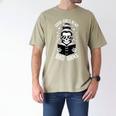 Good Girls Read Bad Books Skeleton Men's Comfort Colors T-Shirt Khaki Good Girls Read Bad Books Skeleton Men's Comfort Colors T-Shirt Khaki