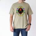 Harry Potter Hermione So Many Books So Little Time Portrait Men's Comfort Colors T-Shirt Khaki