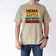 Hema Definition Like A Book Club With Swords Men's Comfort Colors T-Shirt Khaki Hema Definition Like A Book Club With Swords Men's Comfort Colors T-Shirt Khaki