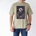 High Priestess Tarot Art Celestial Mystic Book Lover Men's Comfort Colors T-Shirt Khaki