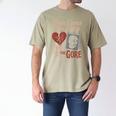 Horror Book Club Creepy Reader Gothic Fiction Thriller Fan Men's Comfort Colors T-Shirt Khaki
