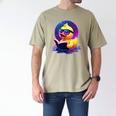 Humor Rubber Duck Reading Book Men's Comfort Colors T-Shirt Khaki Humor Rubber Duck Reading Book Men's Comfort Colors T-Shirt Khaki