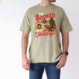 I'm Booked For The Holidays Christmas Reading Bookworm Xmas Men's Comfort Colors T-Shirt Khaki I'm Booked For The Holidays Christmas Reading Bookworm Xmas Men's Comfort Colors T-Shirt Khaki