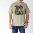 Imagine Being Afraid Of Drag Queens And Books Men's Comfort Colors T-Shirt Khaki