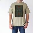 Jane Austen Pride And Prejudice Cover Mr Darcy Book Lovers Men's Comfort Colors T-Shirt Khaki Jane Austen Pride And Prejudice Cover Mr Darcy Book Lovers Men's Comfort Colors T-Shirt Khaki