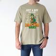 Just a Boy Who Loves Dragons And Books Reading Dragon Men's Comfort Colors T-Shirt Khaki Just a Boy Who Loves Dragons And Books Reading Dragon Men's Comfort Colors T-Shirt Khaki