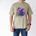 Just a Girl Who Loves Dragons And Books Reading Men's Comfort Colors T-Shirt Khaki