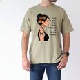 Just a Girl Who Has Tattoos And Love Books Tattooed Inked Men's Comfort Colors T-Shirt Khaki