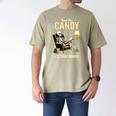 Keep The Candy I'Ll Take Books Halloween Men's Comfort Colors T-Shirt Khaki