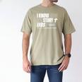 I Know How The Story Ends Book Of Revelation Jesus Is King Men's Comfort Colors T-Shirt Khaki