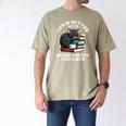 Life Is Better With Books Cats & Coffee Librarian Book Lover Men's Comfort Colors T-Shirt Khaki