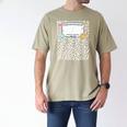Matching Group Halloween Teacher Composition Book Notebook Men's Comfort Colors T-Shirt Khaki