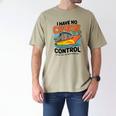 I Have No Cruise Trip Control They Book Themselves Men's Comfort Colors T-Shirt Khaki