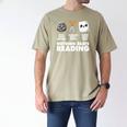 Nothing Beats Reading Bookworm Librarian Book Nerd Men's Comfort Colors T-Shirt Khaki Nothing Beats Reading Bookworm Librarian Book Nerd Men's Comfort Colors T-Shirt Khaki
