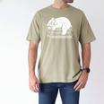 Polar Bear Reading Book Pajama Sleep Men's Comfort Colors T-Shirt Khaki Polar Bear Reading Book Pajama Sleep Men's Comfort Colors T-Shirt Khaki