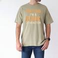 Pretend I'm A Book Character Men's Comfort Colors T-Shirt Khaki